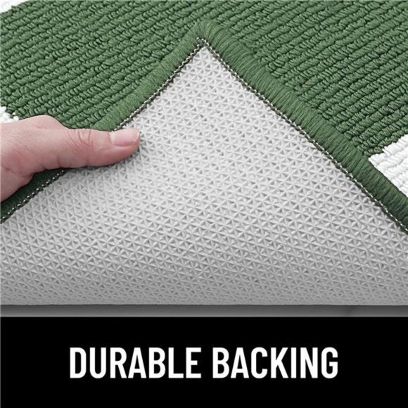 Indoor Door Mat, 32x20, Non-Slip Absorbent Resist Dirt Entrance Mat, Washable - Picture 2 of 6